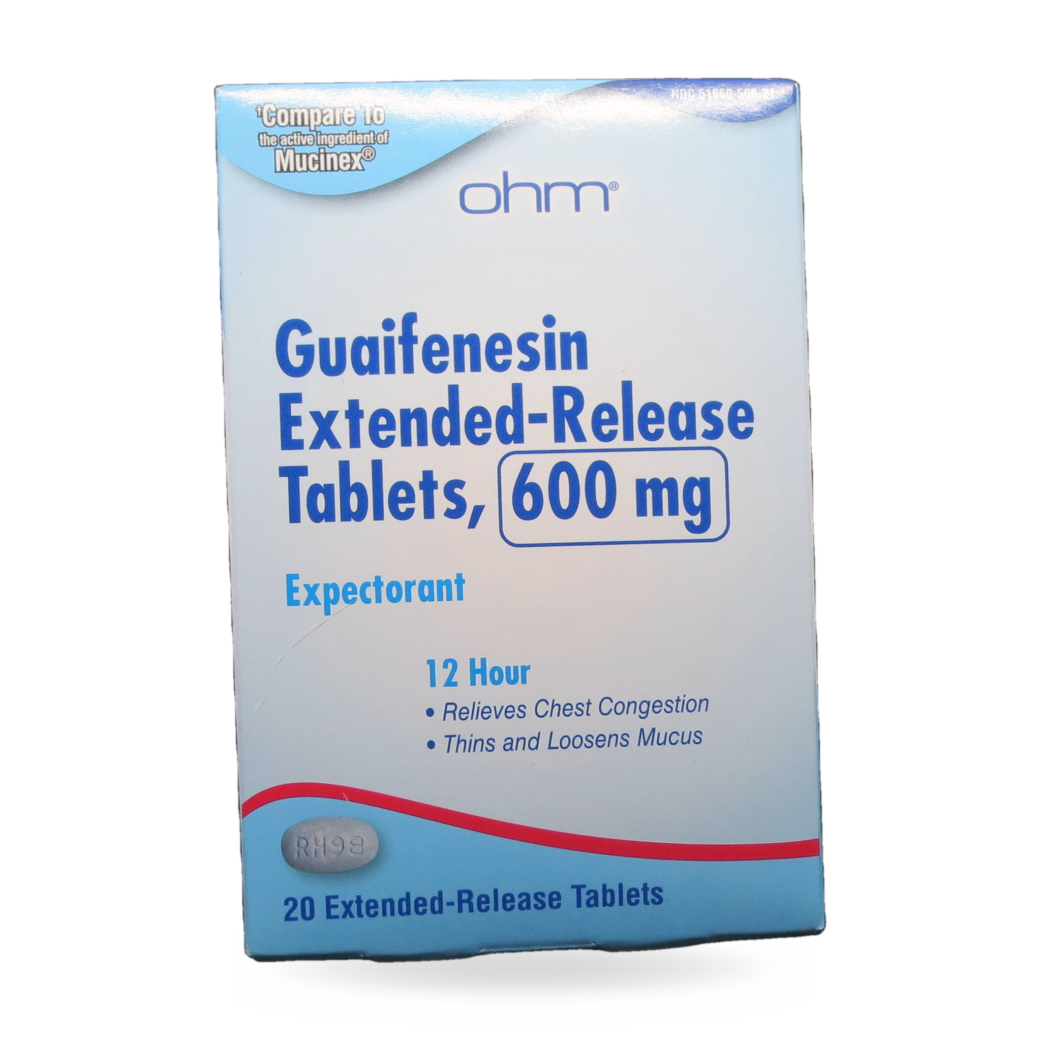 Guaifenesin ER 600mg 20ct