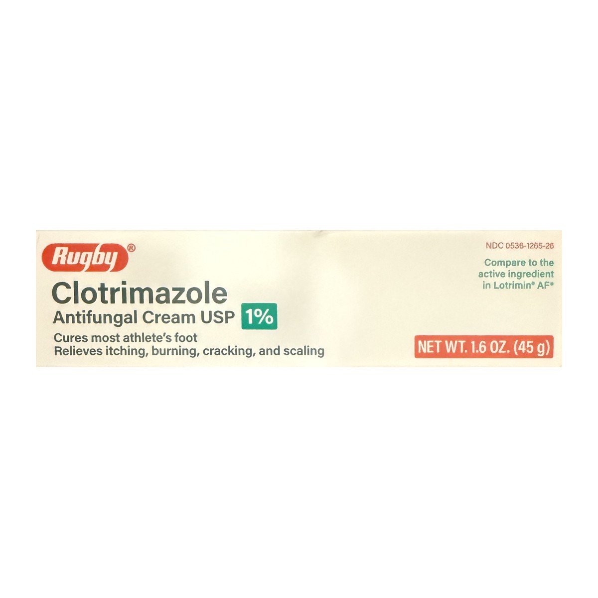 Athlete's Foot Cream (Clotrimazole 1%) 45g