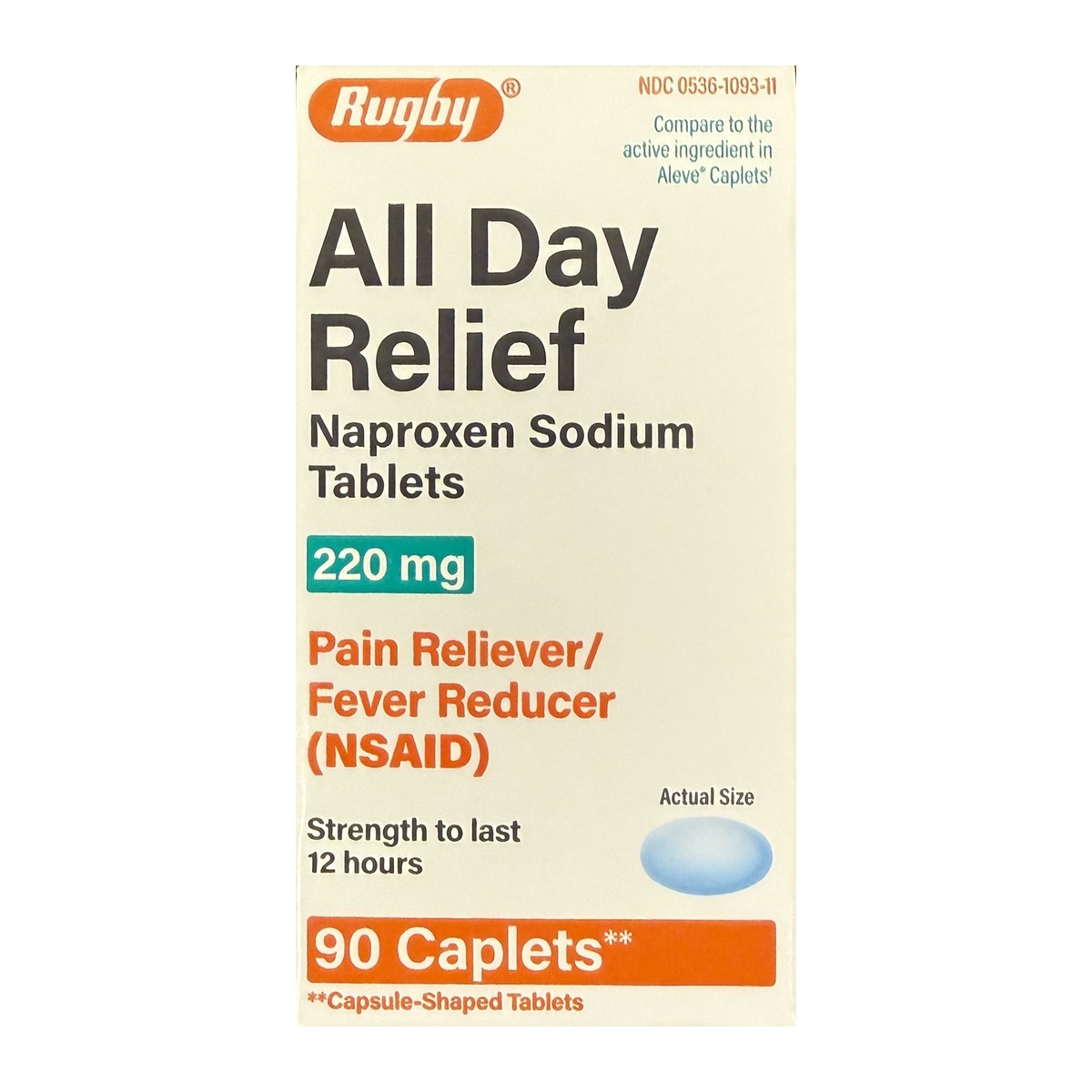 All Day Relief (Naproxen Sodium) 220mg Caplets 90ct